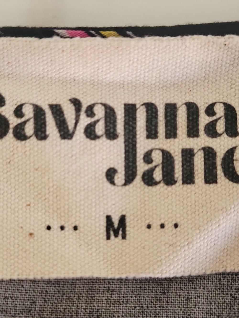 Savanna Jane Embroidered Boho Tunic Blouse Black Multi Color Medium - Picture 7 of 10